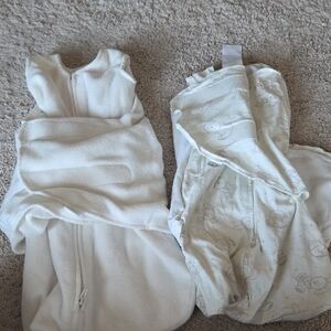 Halo White Baby Swaddle